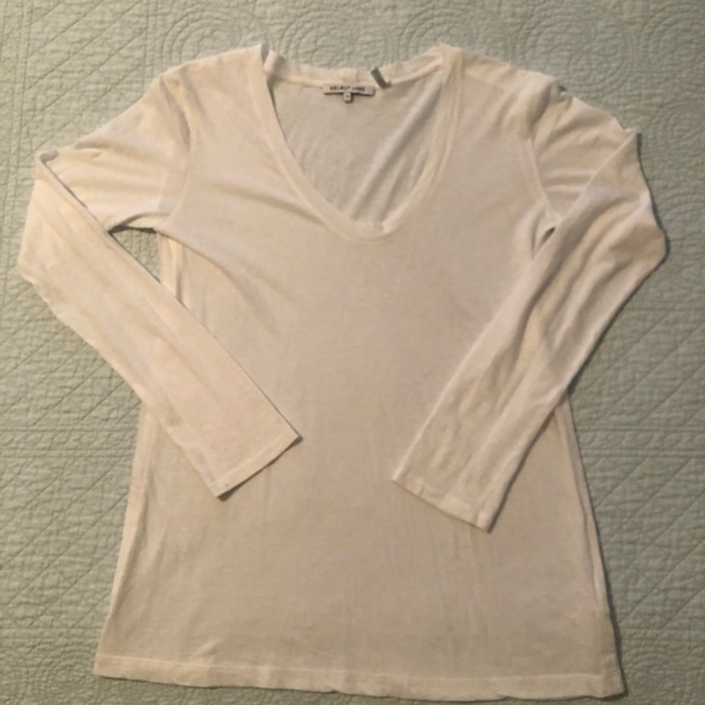 Helmut Lang slub t-shirt cashmere blend.Women’s XS-small.